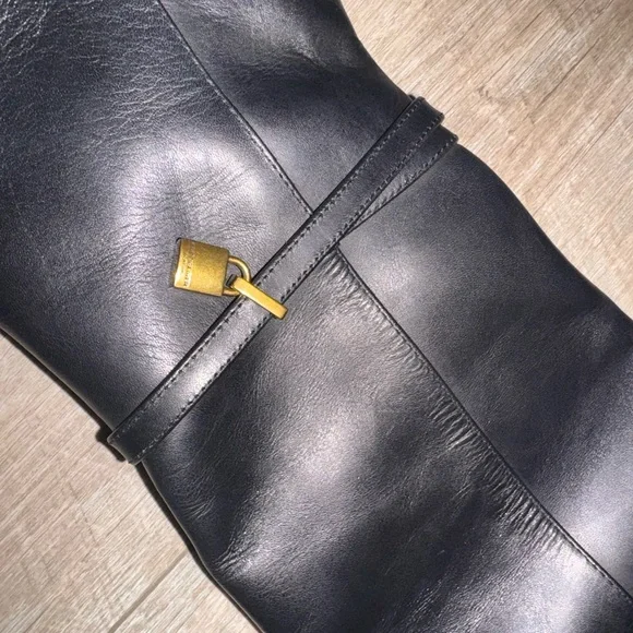 Kurt Geiger Black Brixton Lock boots 6.5 - Picture 7 of 8